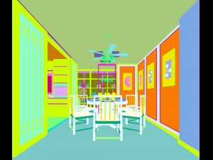 family - kitchen - restaurant 304 3D 模型