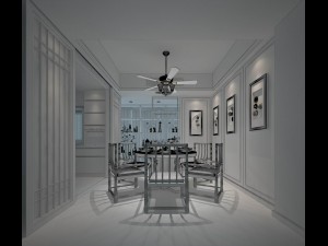 family - kitchen - restaurant 304 3D 模型