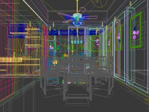 family - kitchen - restaurant 304 3D 模型