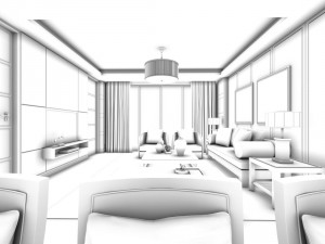 family - kitchen - restaurant 305 3Dモデル