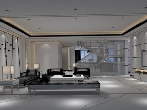 family - kitchen - restaurant 306 3D Модель