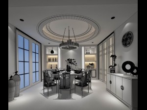 family - kitchen - restaurant 309 3D Model