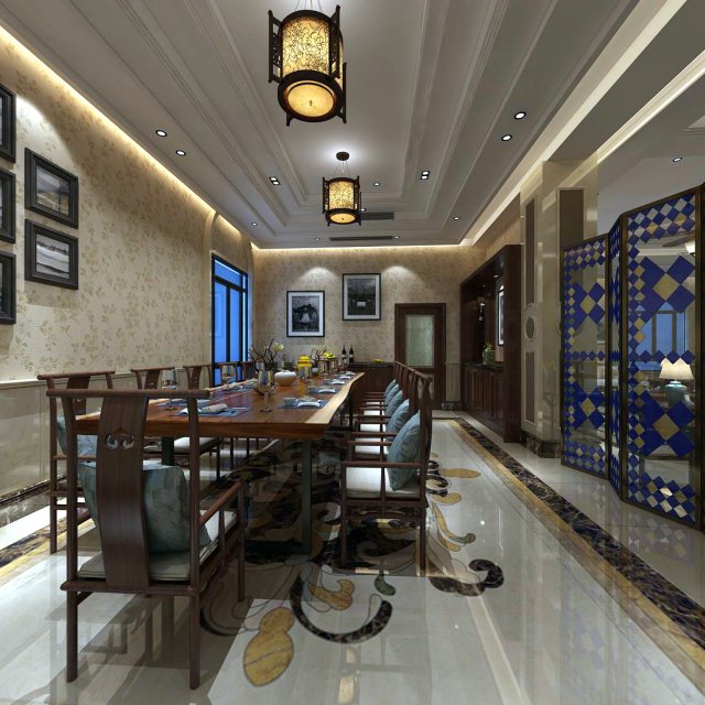family - kitchen - restaurant 315 3D मॉडल .c4d .max .obj .3ds .fbx .stl .blend 