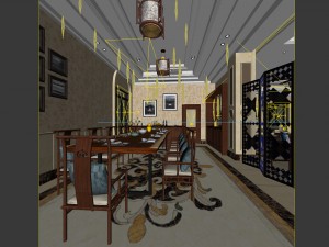 family - kitchen - restaurant 315 3D मॉडल