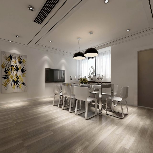 family - kitchen - restaurant 317 3D मॉडल .c4d .max .obj .3ds .fbx .stl .blend 