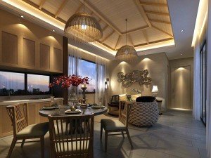 family - kitchen - restaurant 318 Modelo 3D