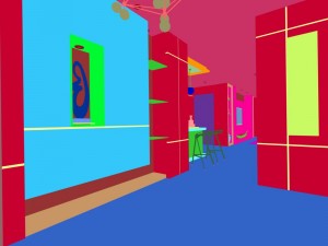 family - kitchen - restaurant 319 Modello 3D