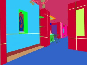 family - kitchen - restaurant 319 3D Model