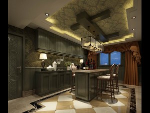 family - kitchen - restaurant 322 3D Model