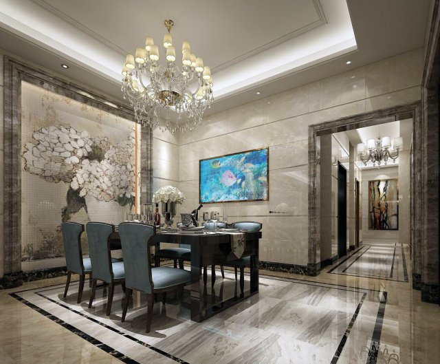 family - kitchen - restaurant 323 3D 모델 .c4d .max .obj .3ds .fbx .stl .blend 