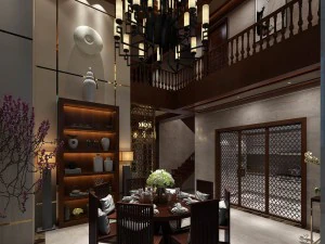 famiglia - cucina - ristorante 324 Modello 3D