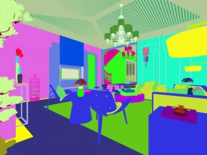 family - kitchen - restaurant 324 3D Model