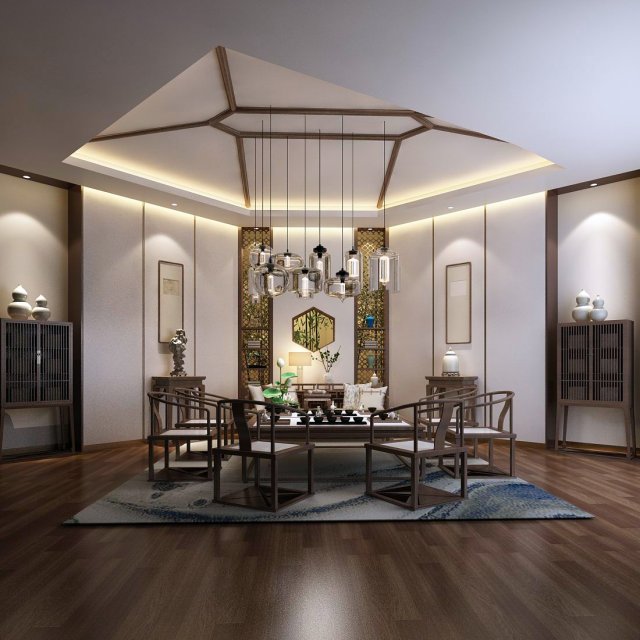 family - kitchen - restaurant 329 3D मॉडल .c4d .max .obj .3ds .fbx .stl .blend 