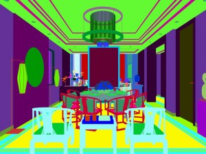 family - kitchen - restaurant 334 3D Model