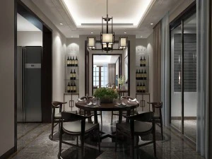 rodzina - kuchnia - restauracja 335 Model 3D