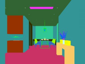 family - kitchen - restaurant 337 Modèle 3D