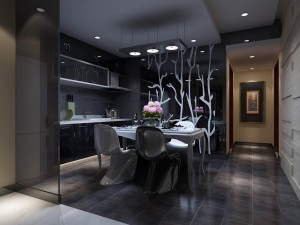 family - kitchen - restaurant 343 3D Model