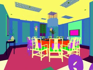 family - kitchen - restaurant 346 3D Model