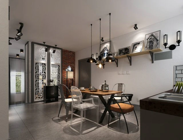family - kitchen - restaurant 351 3D Model .c4d .max .obj .3ds .fbx .stl .blend