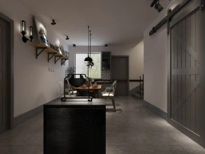 family - kitchen - restaurant 351 3D Model