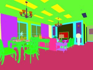family - kitchen - restaurant 353 3D Model