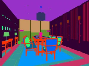 family - kitchen - restaurant 354 3D Model