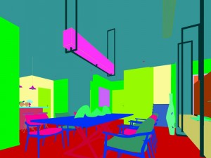 family - kitchen - restaurant 361 3D Model