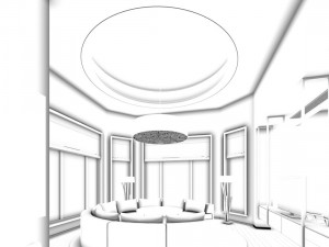 family - kitchen - restaurant 361 3D Model