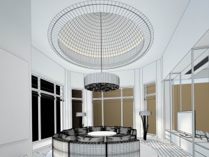 family - kitchen - restaurant 361 3D Model