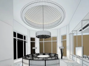 family - kitchen - restaurant 361 3D Model
