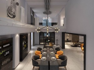 family - kitchen - restaurant 362 3D Model