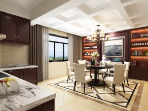 family - kitchen - restaurant 364 3D Model