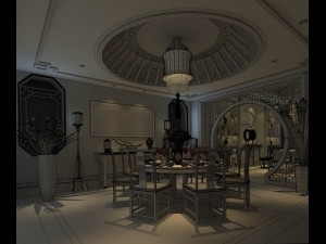 family - kitchen - restaurant 365 3D मॉडल