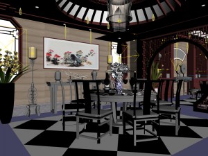 family - kitchen - restaurant 365 3D मॉडल