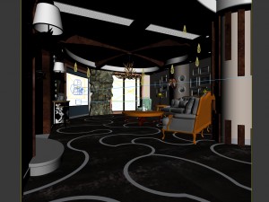 family - kitchen - restaurant 366 3D-Modell