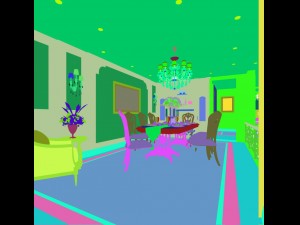 family - kitchen - restaurant 367 3D Model