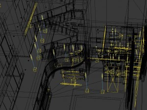 family - kitchen - restaurant 374 3D Model