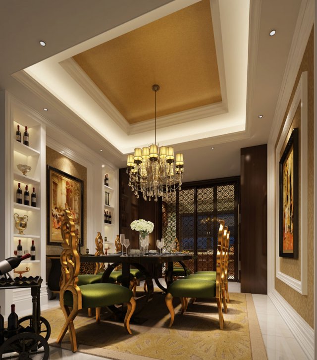 family - kitchen - restaurant 378 3D Model .c4d .max .obj .3ds .fbx .stl .blend 