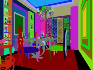 family - kitchen - restaurant 378 3D Model