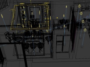 family - kitchen - restaurant 378 3D Model