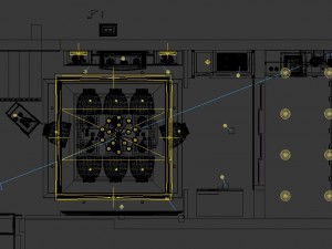 family - kitchen - restaurant 378 3D Model