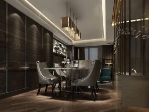 ファミリー - キッチン - レストラン 380 3Dモデル