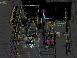 family - kitchen - restaurant 380 3D Model