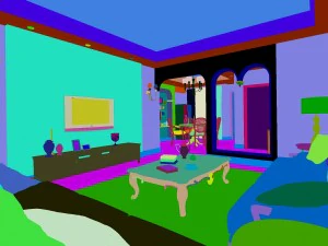 family - kitchen - restaurant 382 3D Model