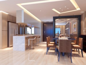 family - kitchen - restaurant 388 3D मॉडल