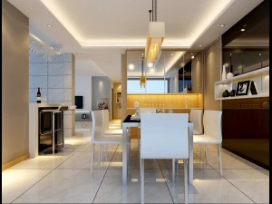 परिवार - रसोई - रेस्तरां 390 3D मॉडल