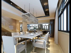 famiglia - cucina - ristorante 391 Modello 3D