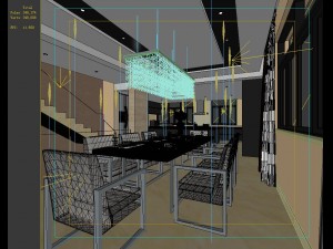 family - kitchen - restaurant 391 3D Model