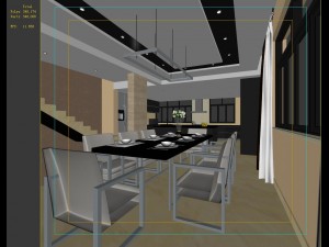 family - kitchen - restaurant 391 3D Model