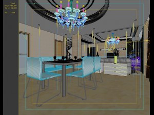 family - kitchen - restaurant 392 3D मॉडल